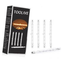 500 w R7s Halogenlampe, 118 mm, dimmbar, Warmweiß 2800 k, J118, lineares Halogen-Flutlicht, ac 220–240 v, 11000 lm, 360° Abstrahlwinkel für