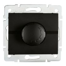 Dimmer rotativo 500W con filtro LOGI - Classe II, IP20, 71x71mm, 500W