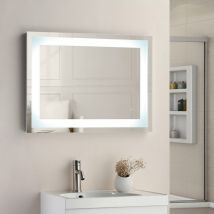 500x700 square strip led touch mirror w. demist