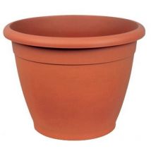 Runder Gardenientopf aus Kunststoff 26x22cm 509 084