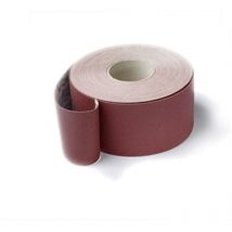 Schleifgewebe-Sparrolle (a) braun kk 114 f, 25 mm x 50 m, Körnung: 150 - VSM