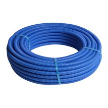 Henco - 50M Tube multicouche pré-gainé bleu - Ø16x2,0 - Alu 0,4mm
