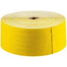 50MT - grana 120 - 115mm - Carta abrasiva in rotolo uso manuale e su macchine - per legno ferro e plastica