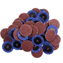 50Pcs Disques de Ponçage 2 pouces 36 Grit - Accessoire de Meuleuse pour Enlèvement de Peinture, Modèle : 50Pcs