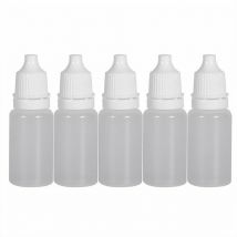 ZY - Jeffergarden 50pcs 10 ml de volume de bouteilles de plastique vides Compte-gouttes à récipient pour les yeux