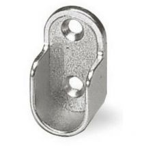 Maco - 50PZ reggitubo laterale zama 18 mm nichelato