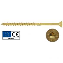 50PZ viti portanti x legno testa svasata piana torx MM.10X300