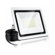 50W Projecteur led Extérieur, IP66 étanche Spot led Extérieur 6500K, Super Lumineux 10000LM Blanc led Projecteur d'extérieur pour jardin, garage,