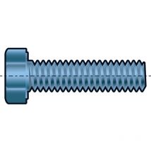 Fabory - Qualfast M16X100 Hex Head Set Screw bzp (GR-8.8)- you get 5