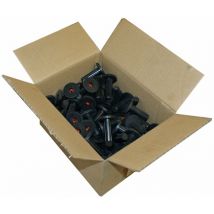 Symbionet - 50x Schallschutzdübel 18mm Gummidübel Schallschutz-Dübel Bund