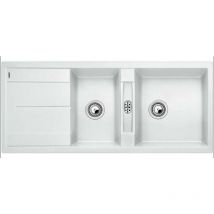 Blanco - Fregadero de encastre manual 80cm con sifón - 513260