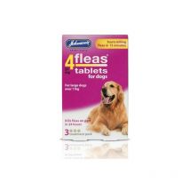 Jvp 4 Fleas Dog Flea Tablets (3Tabs) PK6 - 2078