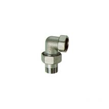 5200 Bocchettone Curvo Ø1.1/2' Maschio Femmina Cromato - 5200 112 - FAR