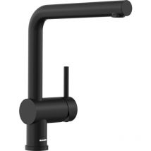 Les Tendances - Blanco Armatur Linus druckfest - schwenkbarer Wasserhahn, Metall schwarz matt