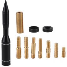 5,43 pouces de mât d'antenne courte avec adaptateurs de montage ajustement accessoire pour Dodge Ram / Dakota / Durango