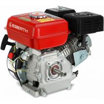 Eberth - 5,5CV 4,1kW Motore a scoppio 4 tempi, motore a 4 tempi, motore a benzina, motore benzina, albero 19,05mm filettatura esterna, protezione