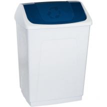 Kippdeckelbehälter 400x310x660mm 55l blau