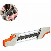 Osuper - 56057504303 Chainsaw Sharpener Compatible with 3/8P Chainsaw Chain for 2 in 1 Easy File 4.0mm -