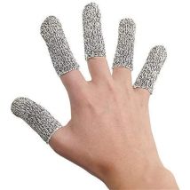 5er-pack Anti-schnitt-fingerschutzhandschuhe, Widerstandsfähige Fingerschutzhandschuhe