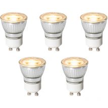 5er-Set GU10 3-Stufen-Dimmbare LED-Lampen 35mm 4W 220 lm 2700K
