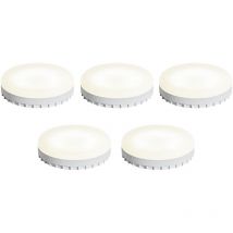 5er-Set GX53 Dim to Warm LED-Lampen 7W 750 lm 2700K-4000K