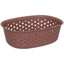 Cestino tila 0,8l plastica terra di siena - 5five