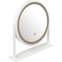 5five Simply Smart - Espejo pivotante led blanco redondo - 5five
