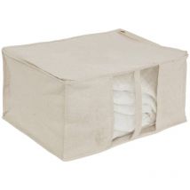 Housse de rangement groomy souple beige 60x30cm - 5five