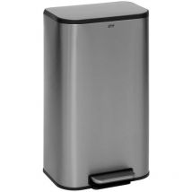 Cestino in acciaio inox con finitura opaca 30l - 5five