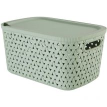 Panier tressy en plastique sauge 6,7l - 5five