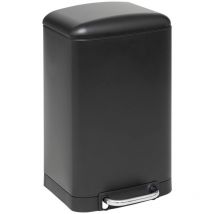 Poubelle ariane 20l en métal noir - 5five