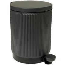 Poubelle onyx 5l ardoise - 5five