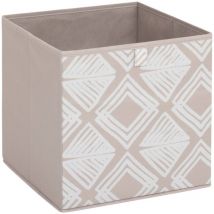 Scatola portaoggetti mix n modul con motivo bohema 31x31cm - 5five