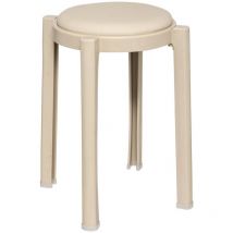 5five Simply Smart - Sgabello in plastica beige plasta - 5five