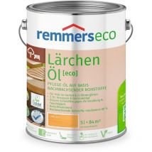 Remmers Gmbh - Remmers Lärchen-Öl [eco], 5 Liter, nachhaltiges Lärchenöl, aussen und innen, optimal für Lärche Gartenmöbel oder Lärche Holzterrassen,