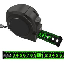 Ruban à mesurer en acier fluorescent de 5 m, ruban à mesurer autobloquant de précision, ruban à mesurer domestique en acier inoxydable