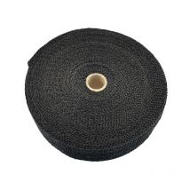 5m Noir Haute Isolation Thermique Tuyau D'échappement Wrap Bande Tissu pour Voiture Moto