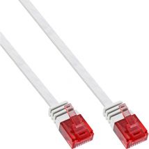 0,5m Patchkabel flach, u/utp, Cat.6