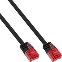 0,5m Patchkabel flach, U/UTP, Cat.6