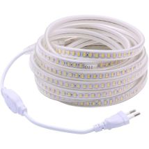 5 M Led-streifen Für Den Außenbereich, 220 V, 4000 K, Positives Weiß, 5 Meter, Ip67 Wasserdicht (positives Weiß, 5 M)
