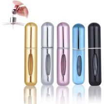 Stück 5ml Parfümzerstäuber, Portable Nachfüllbar Parfüm Flaschen Portable Zerstäuber Taschenzerstäuber Sprühflaschen für Flugreisen oder Nacht heraus