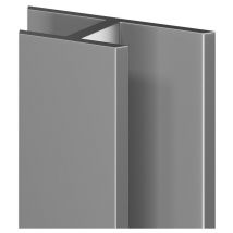 5mm Silver Wall and Ceiling Panel h Joint Trim - Wholepanel