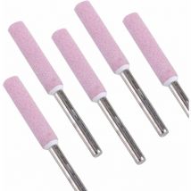 Ersandy - 5pcs Aiguiseur de tronçonneuse Grinding Stone File 4.8mm 3/16 tronçonneuse aiguiseur