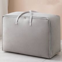 5pcs Boîte de rangement pour vêtements, sac de rangement pour couette, sac de rangement pour couette en polyester, sac à bagages de voyage, sac de