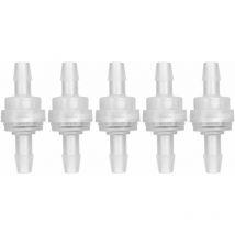 Sjlerst - 5PCS Clapet anti-retour pour le traitement de l'eau(6mm)