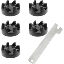 5 pieces mixer rubber coupling gear coupling with disassembly tool for Kitchenaid 9704230