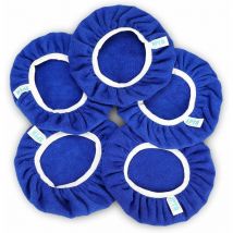 5pcs(225-250mm) Microfiber Polishing Bonnets,Car Polisher Pad Bonnet Buffing Pad Polishing Bonnets Buffing Polishing Bonnets Electric for Orbital