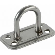 5PZ cavallotto inox fisso art. 865IN base MM.30X60