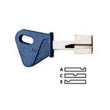 5PZ chiavi originali Mottura a pompa 92105 - gambo tipo c, (92105CBLUC)