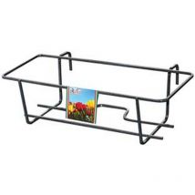 5PZ fioriera da balcone fissa modello giglio - CM.50X27X15H.